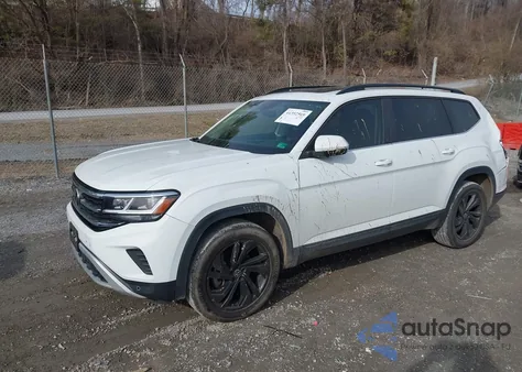 2022 Volkswagen Atlas 3.6L V6 Se W/Technology from USA, damaged, VIN 1V2KR2CA4NC535254